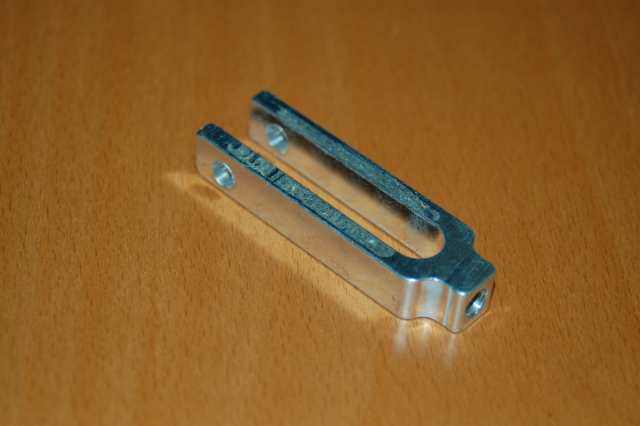 Clevis fork made from a turnbuckle