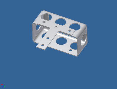 Illustration showing the correct placement of the T-Bracket